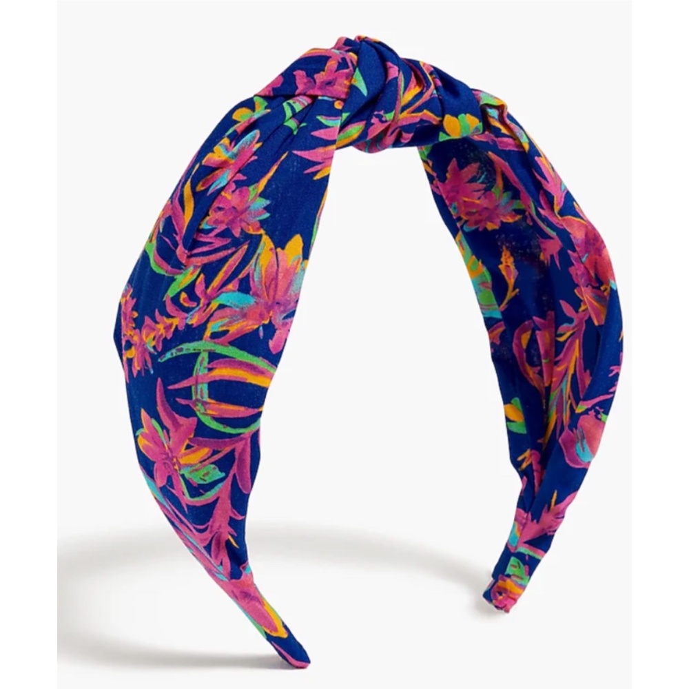 J.Crew Printed Knot Headband